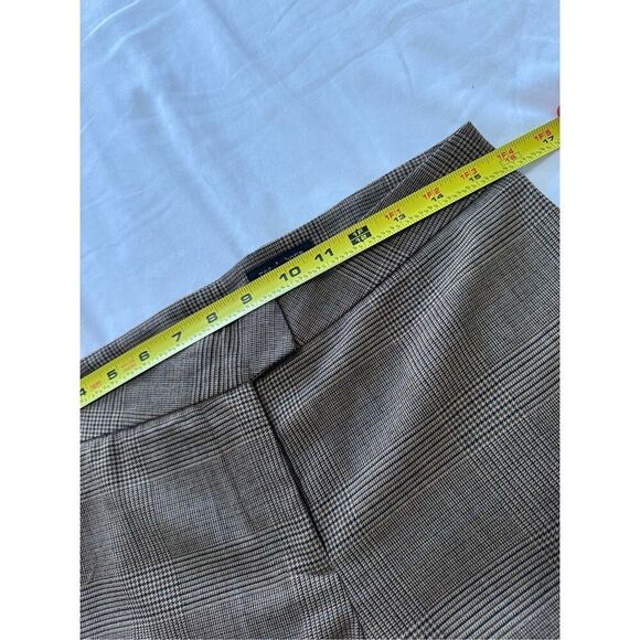 NWT Rag Bone Dress SlacksBeige Rebecca Plaid Size 6 - Picture 6 of 10